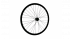 Roue  dynamo avant 700 - jante pulse 23 gravel - axe12x100 - moyeu SP-PL7 32 trous centerlock