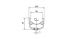 Roue dynamo avant 700'' jante M260 moyeu PL8 36 trous-centerlock