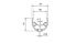 Roue dynamo avant 700 axe classique M820 - moyeu PL8 36T- Centerlock