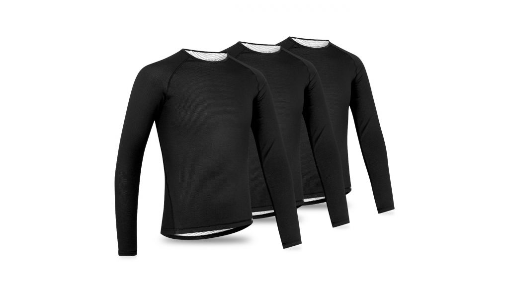 Pack de 3 Sous-Vêtements Thermiques Manches Longues - 9017