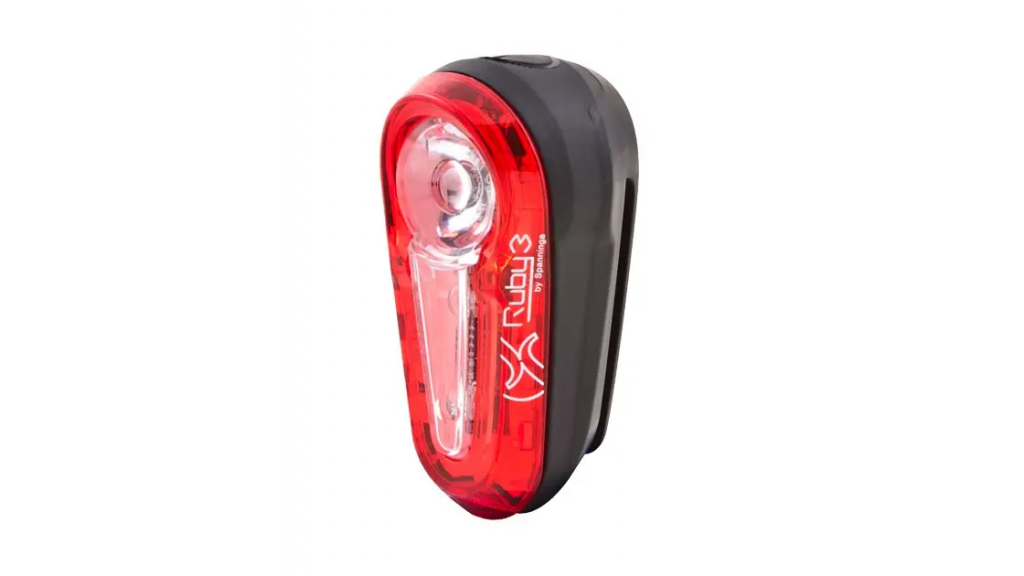 RUBY 3 FLASH rear battery, 2 AAA + RB05 - Spanninga