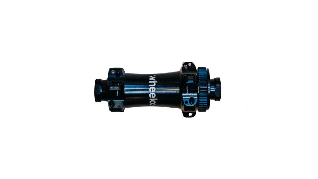 Moyeu avant Wheelox x Konik D2W Route SP/24 trous/12x100/Noir/ centerlock