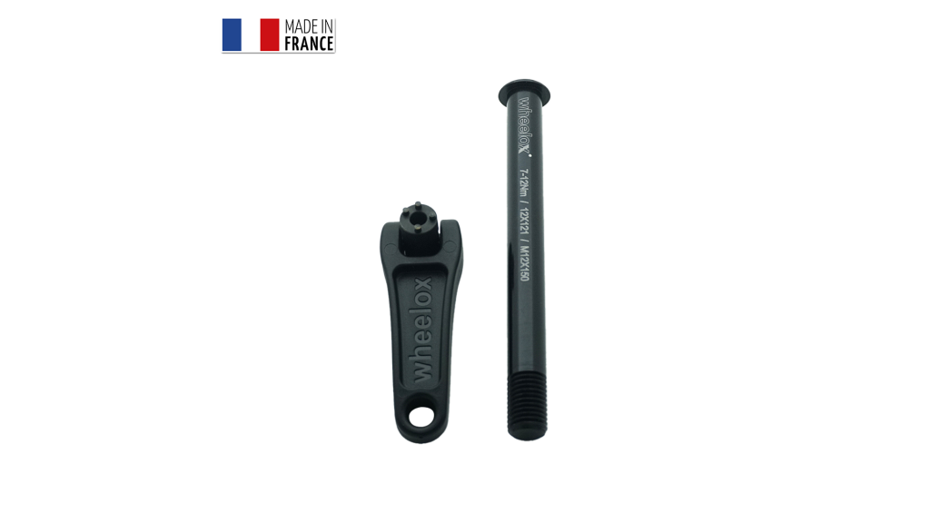 Kit n°4 AV150 - Axe traversant avant, M12, pas de 1,50 longueur 121 + Clé