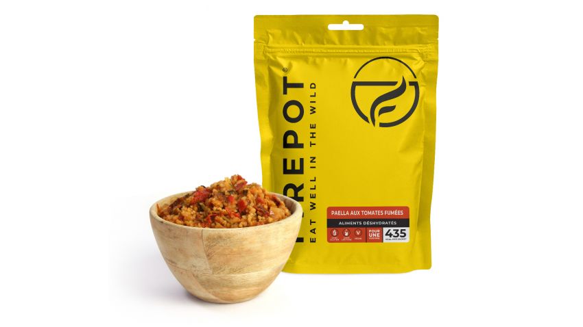 Paella aux tomates fumées - Vegan - Firepot