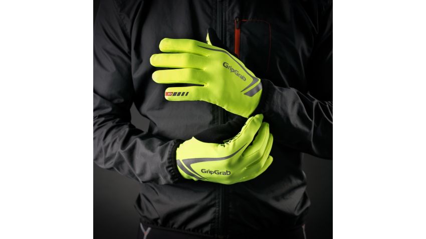 Gants Longs Expert Hi-Vis Hiver Tactiles
