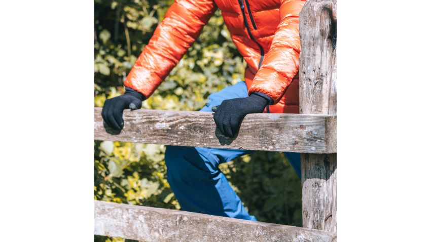 Gants Longs Doublés Merino - 1052