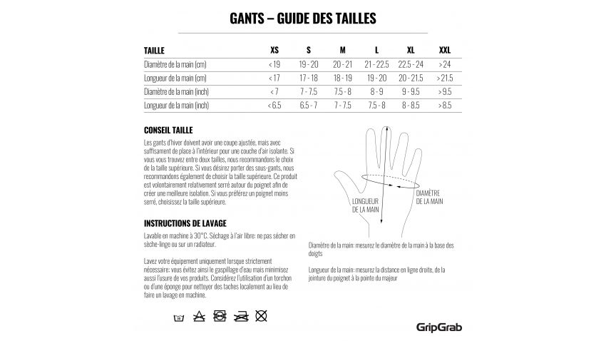 Gants Longs Mi-Saison Hurricane II Coupe-vent - 1079