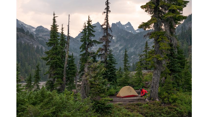 Tente de voyage 2 personnes - MSR Hubba Hubba NX - Vert