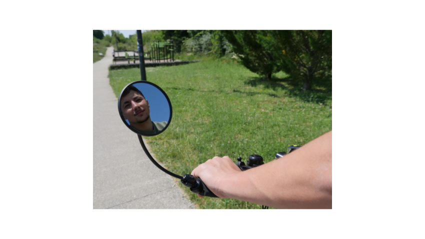 Rétroviseur Cycle Star 80mm à tige longue - Busch&Muller