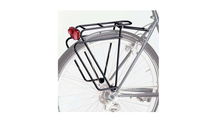 Tubus Porte-bagages arrière Logo 26/28, noir