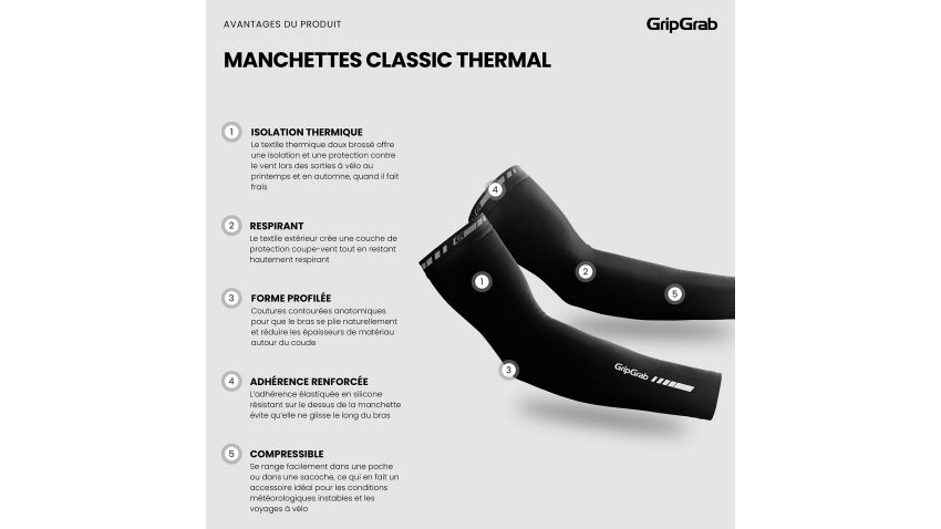 Manchettes Thermiques Classic - 4009