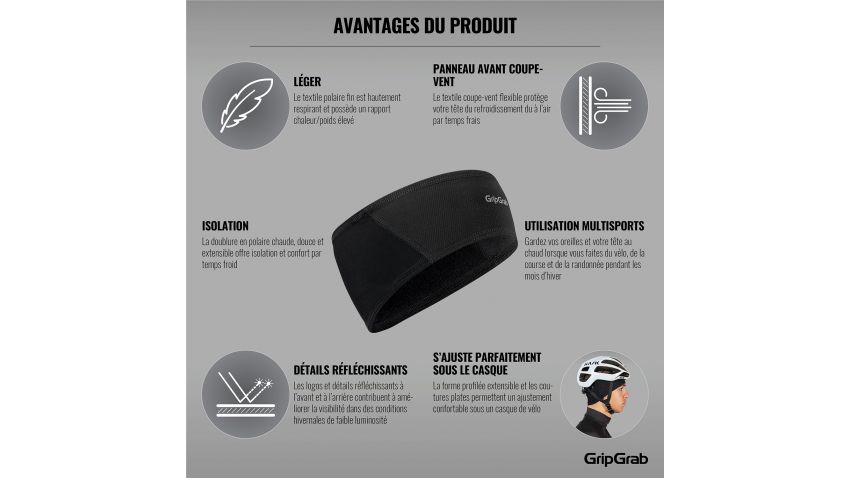 Bandeau Hiver Coupe-Vent - 5005