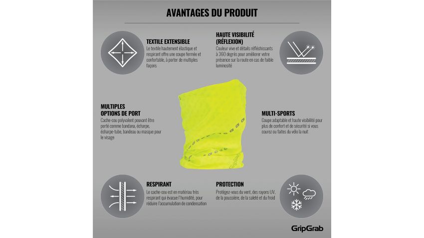 Tour De Cou Multifonctions Hi-Vis - 5030
