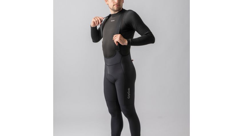 Collant Thermique à bretelles PACR, avec peau de chamois - 6122