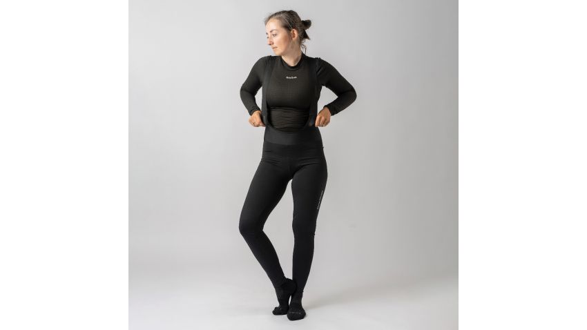 Collant femme water resistant, à bretelles PACR, avec peau de chamois - 6231