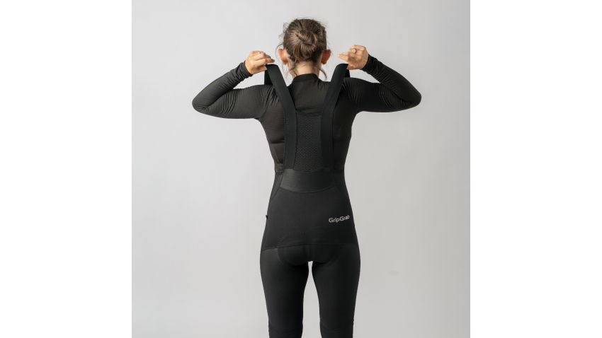Collant femme water resistant, à bretelles PACR, avec peau de chamois - 6231
