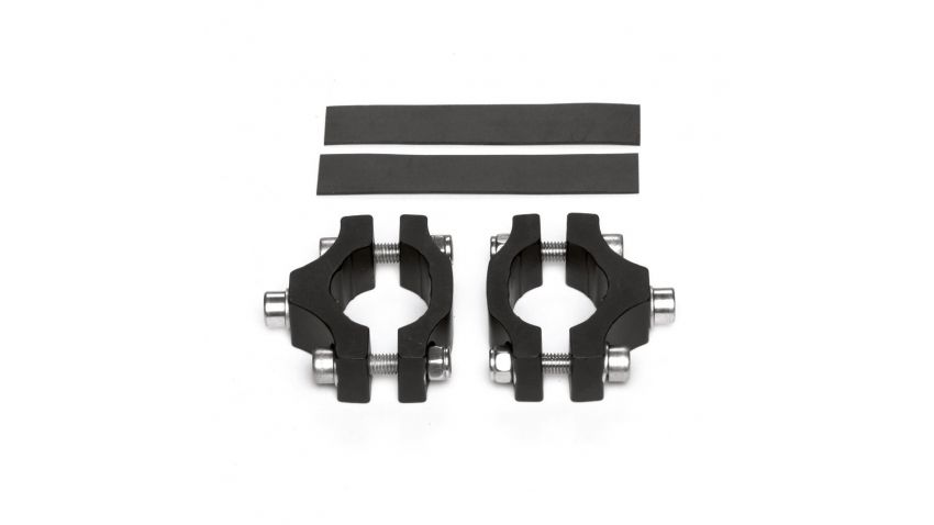 Paire de collier de fixation porte-bagages pour fourche 20 à 32mm