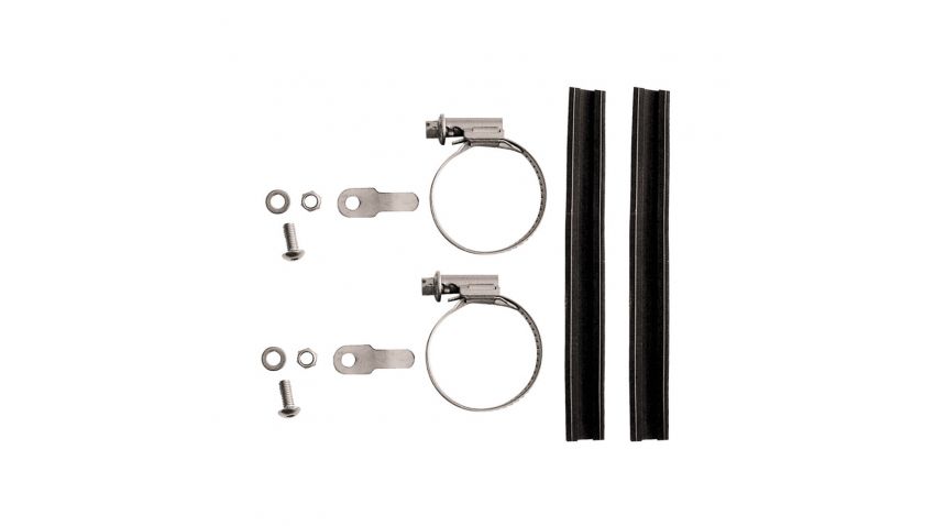 Paire de collier de fixation porte-bagages pour fourche 25 à 40mm