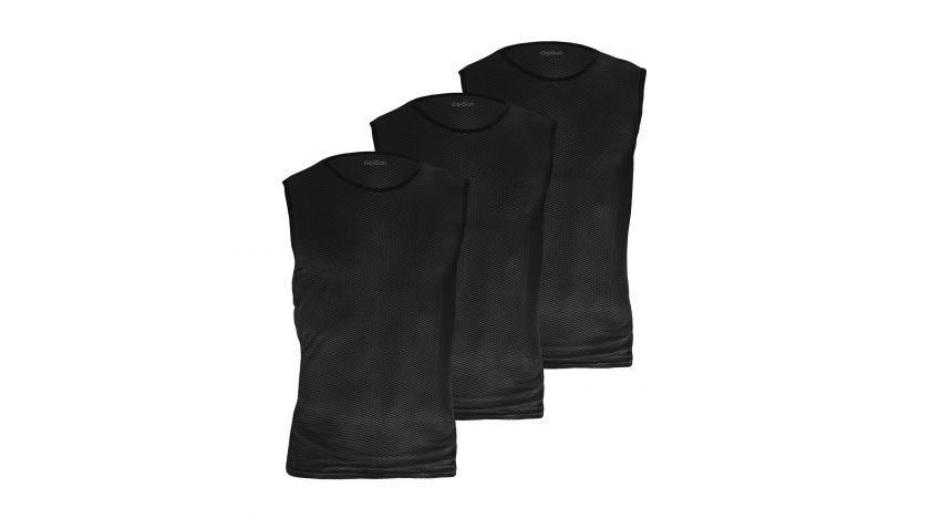 Pack De 3 Sous-Vêtements Sans Manches En Mesh - 9013