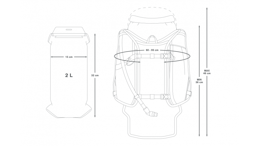 Backcountry Hydration Backpack S/M