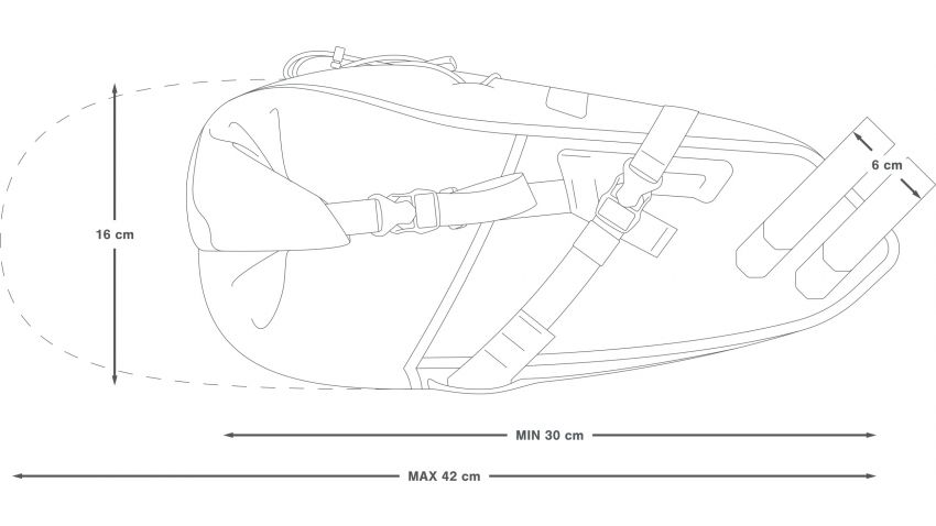 Backcountry Saddle Pack (10L)