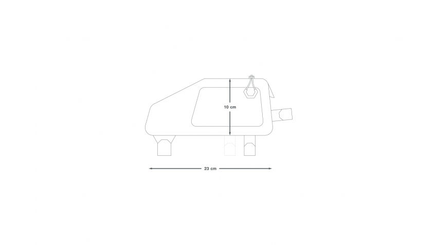 Backcountry Top Tube Pack (1L)