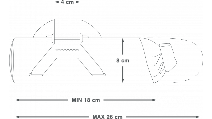 Expedition Downtube Pack (1,2L)