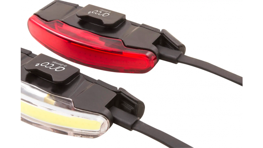 ARCO SET avant + arrière rechargeable USB-C - Spanninga