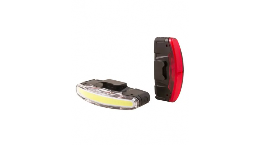 ARCO SET avant + arrière rechargeable USB-C - Spanninga