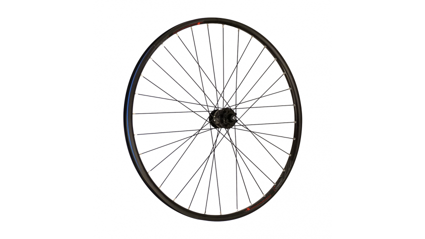 Roue dynamo avant 700'' jante M820 moyeu PD8 32 trous-disque 6 trous