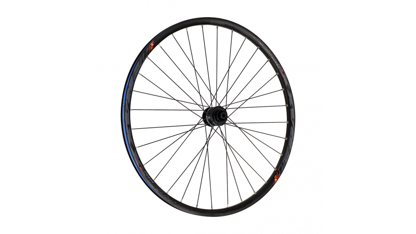 Roue dynamo avant 27,5'' jante Traxx moyeu PL7 32 trous-centerlock