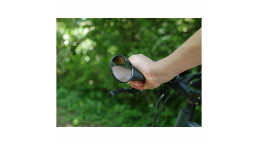 Rétroviseur Cycle Star 60mm - Fixation embout de guidon - Busch&Muller