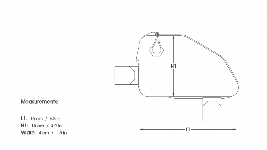 Expedition Top Tube Pack (0.5L)