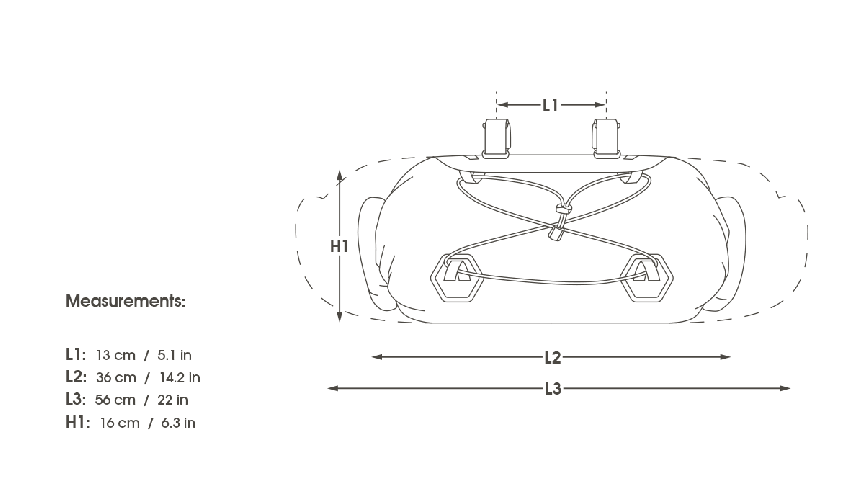 Expedition Handlebar Pack (14L)
