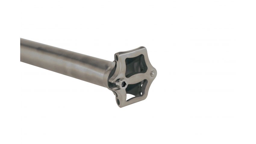 Tige de selle Titane Diamètre 27.2mm - Longueur 330mm, recul 15