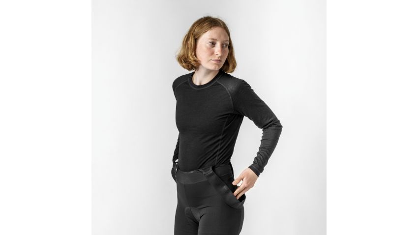 Sous-Maillot Thermique Manches Longues Dames Merino Blend - 6059