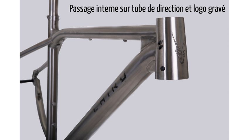 CHIRU Highlander T47 - cadre Titane seul 
