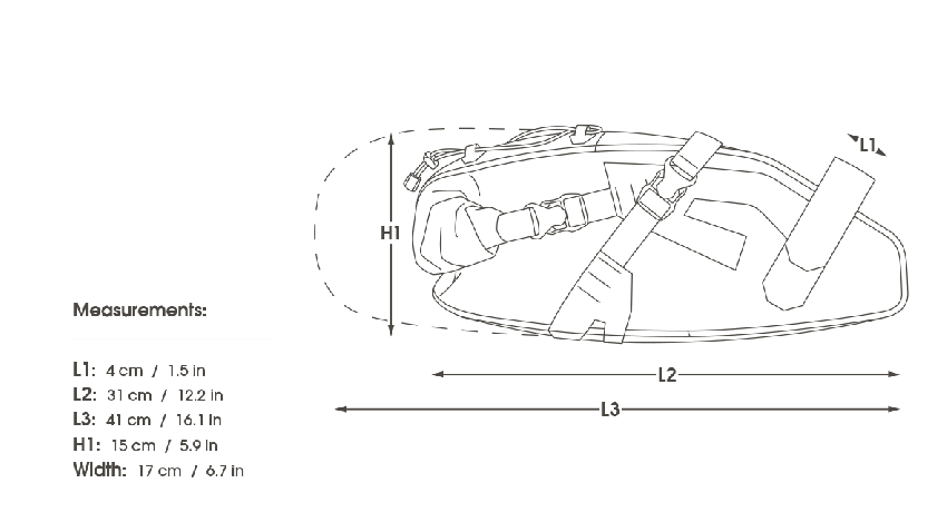 Expedition Saddle Pack (9L)