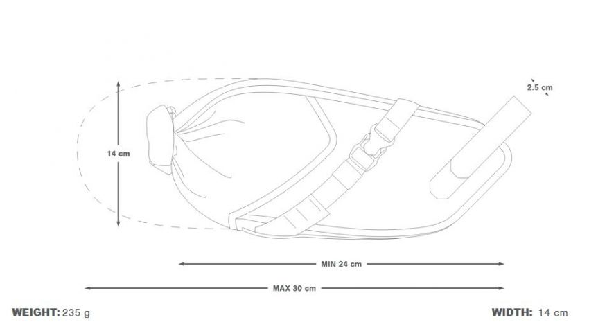Backcountry Saddle Pack (4.5L)