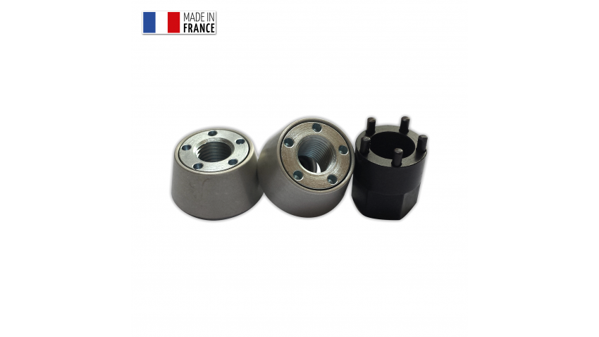 Kit n°11 - 2 écrous 3/8 + Clé