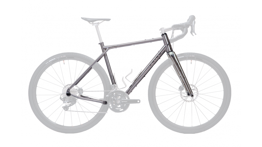 X-ROOT- Kit Cadre + Fourche Titane