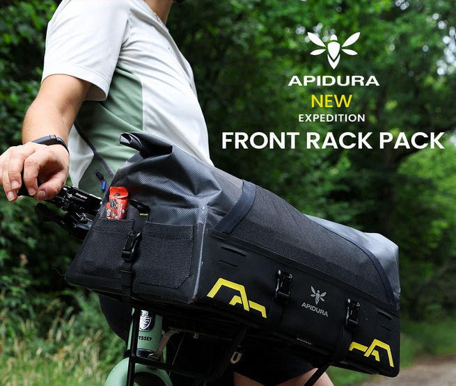 La nouvelle sacoche Expedition Front Rack Pack !!